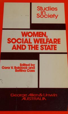 Women, Social Welfare And The State In Australia