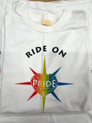 Ride on Pride T-shirts