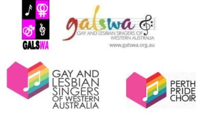 Perth Pride Choir Logos