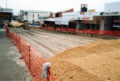 PHOTOGRAPH: ROADWORKS, ROKEBY ROAD, SUBIACO, CIRCA 1989