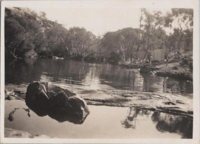 PHOTOGRAPH: RIVER, SCOUTS BUSH CAMP