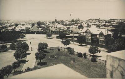 PHOTOGRAPH (COPY): VIEW FROM CHILDREN'S HOSPITAL