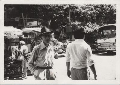 PHOTOGRAPH: PADDY BAKER ON A STREET