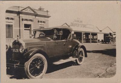 PHOTOGRAPH: PADDY BAKER'S MOTOR VEHICLE