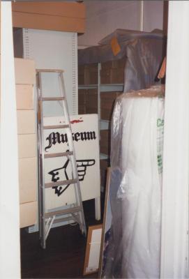 PHOTOGRAPH: SUBIACO MUSEUM STOREROOM, OCTOBER 1999
