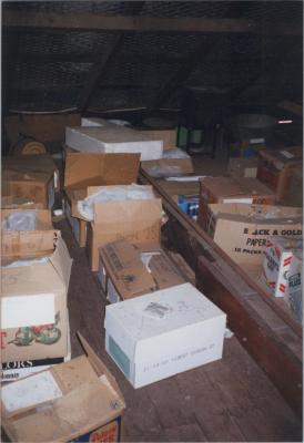 PHOTOGRAPH: SUBIACO MUSEUM STOREROOM, OCTOBER 1999