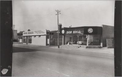 PHOTOGRAPH (COPY): EXTERIOR OF DON HALL MOTORS