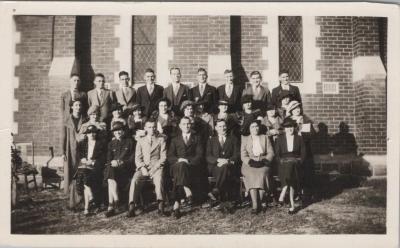 PHOTOGRAPH: DERBY ROAD CHURCH SUNDAY SCHOOL TEACHERS, 1936