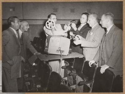 PHOTOGRAPH (DIGITAL): PROJECTION, ROM ALBUM 'CELEBRATIONS ON SUBIACO 1952'