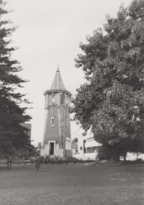 PHOTOGRAPH (DIGITAL): FALLEN SOLDIERS MEMORAL CLOCK TOWER, 1986