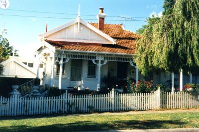 PHOTOGRAPH (DIGITAL): HOUSE ON HAMERSLEY ROAD, SUBIACO, LIZ ANDERSON COLLECTION, 1996