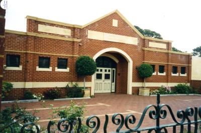 PHOTOGRAPH (DIGITAL): JEHOVAHS WITNESS, KINGDON HALL, SUBIACO, LIZ ANDERSON COLLECTION, 1996