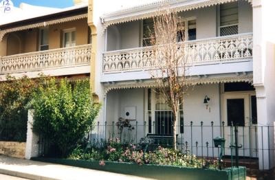 PHOTOGRAPH (DIGITAL): TERRACE HOUSES ON DENIS STREET, SUBIACO, LIZ ANDERSON COLLECTION, 1996