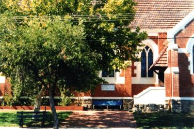 PHOTOGRAPH (DIGITAL): ST ANDREWS ANGLICAN CHURCH, SUBIACO, LIZ ANDERSON COLLECTION, 1996