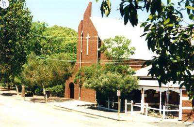 PHOTOGRAPH (DIGITAL): UNITING CHURCH, BAGOT ROAD, SUBIACO, LIZ ANDERSON COLLECTION, 1996