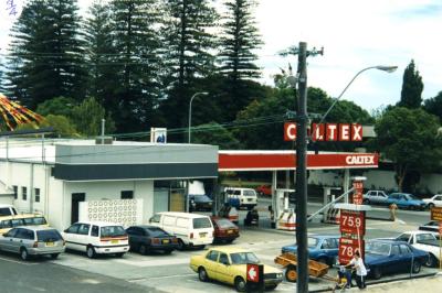 PHOTOGRAPH (DIGITAL): CALTEX GARAGE, ROKEBY AND BAGOT ROAD CORNER, SUBIACO, LIZ ANDERSON COLLECTION, 1996