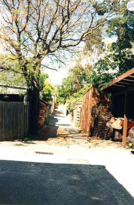 PHOTOGRAPH (DIGITAL): SUBIACO LANEWAYS, LIZ ANDERSON COLLECTION, 1996