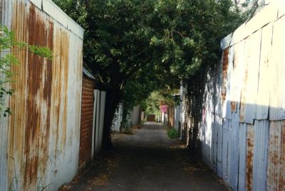 PHOTOGRAPH (DIGITAL): SUBIACO LANEWAYS, LIZ ANDERSON COLLECTION, 1996