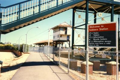 PHOTOGRAPH (DIGITAL): SUBIACO TRAIN STATION, LIZ ANDERSON COLLECTION, 1997