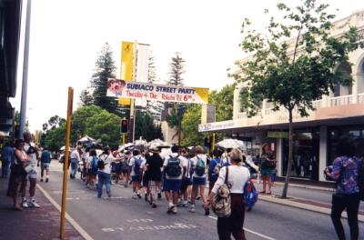 PHOTOGRAPH (DIGITAL): AWESOME FESTIVAL PARADE, ROKEBY ROAD, SUBIACO EVENTS, LIZ ANDERSON COLLECTION, 1997