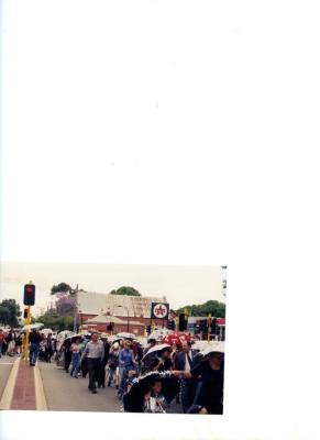 PHOTOGRAPH (DIGITAL): AWESOME FESTIVAL PARADE, ROKEBY ROAD, SUBIACO EVENTS, LIZ ANDERSON COLLECTION, 1997