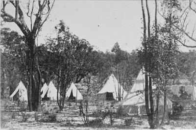 PHOTOGRAPH (DIGITAL): EARLY SMALLPOX CAMP, SUBIACO