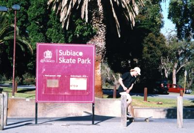 PHOTOGRAPH (DIGITAL): SUBIACO SKATE PARK, LIZ ANDERSON COLLECTION, AUGUST 2015