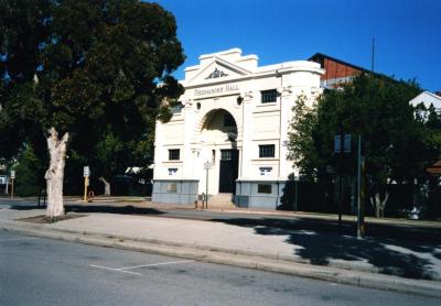 PHOTOGRAPH (DIGITAL): FREEMASON HALL, ROBERTS ROAD, LIZ ANDERSON COLLECTION, AUGUST 2015