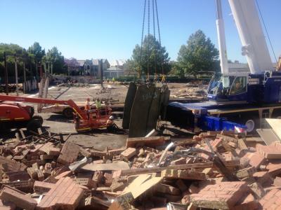 PHOTOGRAPH (DIGITAL): DEMOLITION OF BOSICH FACTORY, NOVEMBER 2013