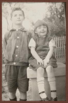 PHOTOGRAPH (DIGITAL): VIC TRENBERTH AND THELMA CONGDON, FROM CONGDON FAMILY ALBUM