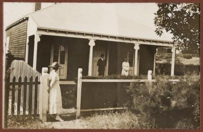 PHOTOGRAPH (DIGITAL): FRONT VIEW OF A HOUSE, 75 GLOSTER STREET SUBIACO, FROM CONGDON FAMILY ALBUM