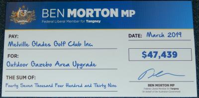 FUNDING GRANT - COMMUNITY SPORT INFRASTRUCTURE