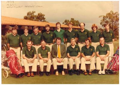 MENS METROPOLITAN PENNANT SQUAD 1979