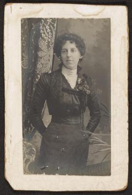 PHOTOGRAPH: EVA EDMEADES, ABOUT 32 YEARS OLD