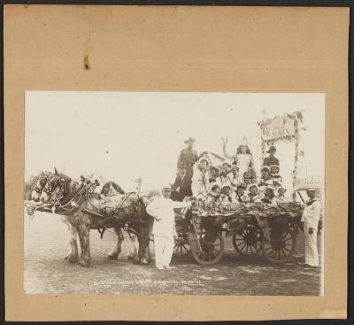 PHOTOGRAPH (COPY): 'UGLY MEN'S FLOAT' - SUBIACO FANCY DRESS CARNIVAL