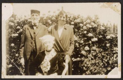 PHOTOGRAPH: HENRY, ANNIE AND EVA EDMEADES