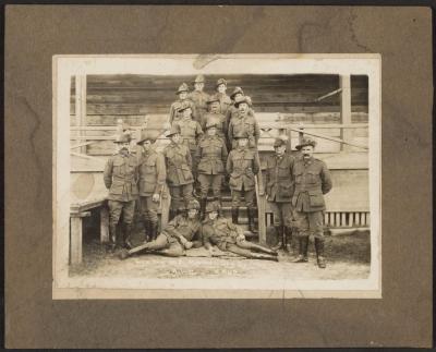 PHOTOGRAPH: 2ND MACHINE GUN SECTION, AUSTRALIAN LIGHT HORSE (A.L.H.)