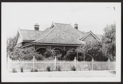 PHOTOGRAPH: THE NEWMAN HOUSE IN SUBIACO