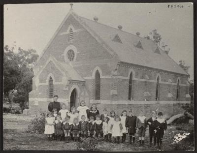 PHOTOGRAPH: PRESBYTERIAN CHURCH, BAGOT ROAD, SUBIACO, CIRCA 1898