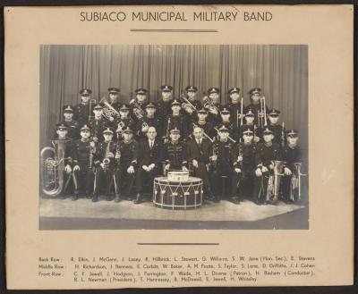 PHOTOGRAPH: SUBIACO MUNICIPAL MILITARY BAND