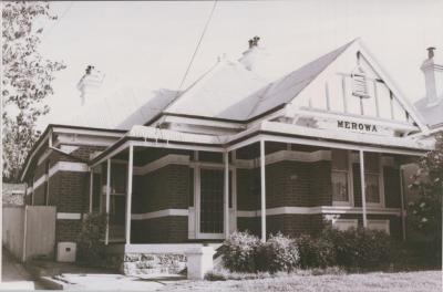 PHOTOGRAPH: 101 BAGOT ROAD - 'MEROWA'