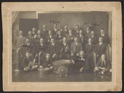 PHOTOGRAPH: SUBIACO MUNICIPAL BAND, LIKELY 1917