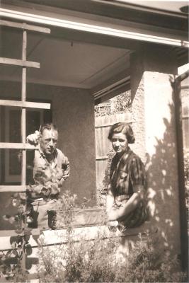 PHOTOGRAPH (DIGITAL): ALEX AND JOAN SEDGWICK, 1940S