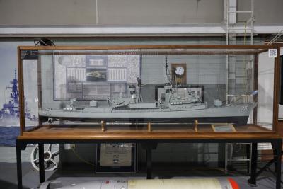 Model of HMAS Perth 2.