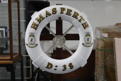HMAS II Ceremonial Life Ring