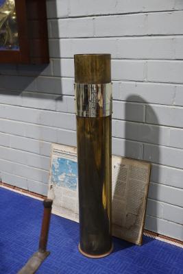 HMAS Perth II 5 inch Cordite Shell Case.