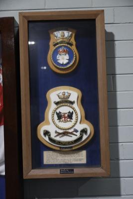 HMAS Perth II Ships Crest & HMAS Stuart Ships Crest,