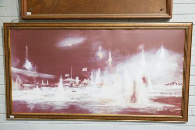 Battle of Sunda Strait print
