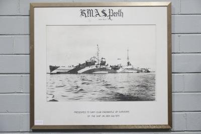 Photo of Perth(I) presented by the survivors