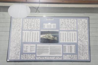 Signitures of the crew of Perth (II)